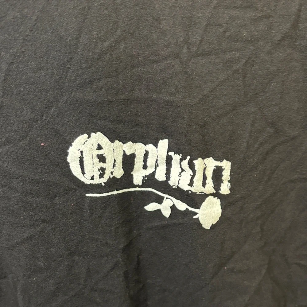 Orphan Metal Band - Next Level Apparel Black Tee with White Graphic - Picture 3 of 6